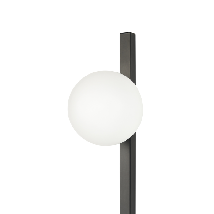 Beliani - ISABELLA - Wandlamp bloempot - Zwart - IJzer