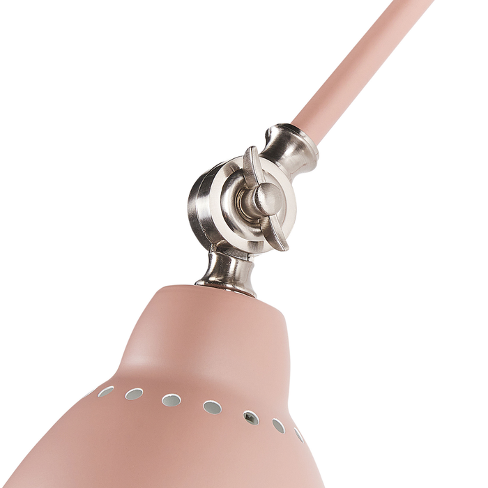 Beliani - MISSISSIPPI L - Wandlamp - Pastelroze - Metaal