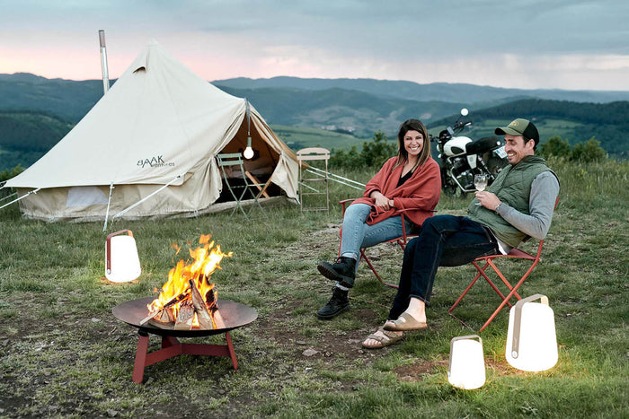Fermob Balad outdoor tafellamp - H25 cm - Miel - Mobiele lamp