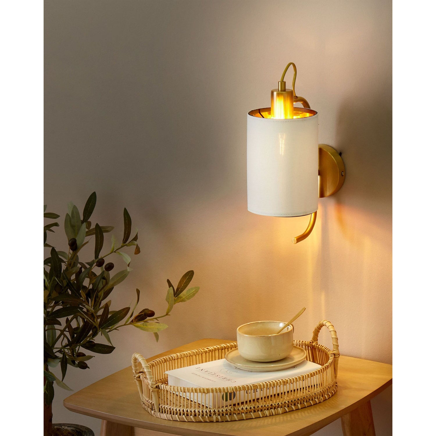 Beliani - LIBERIA - Wandlamp - Koper - Metaal
