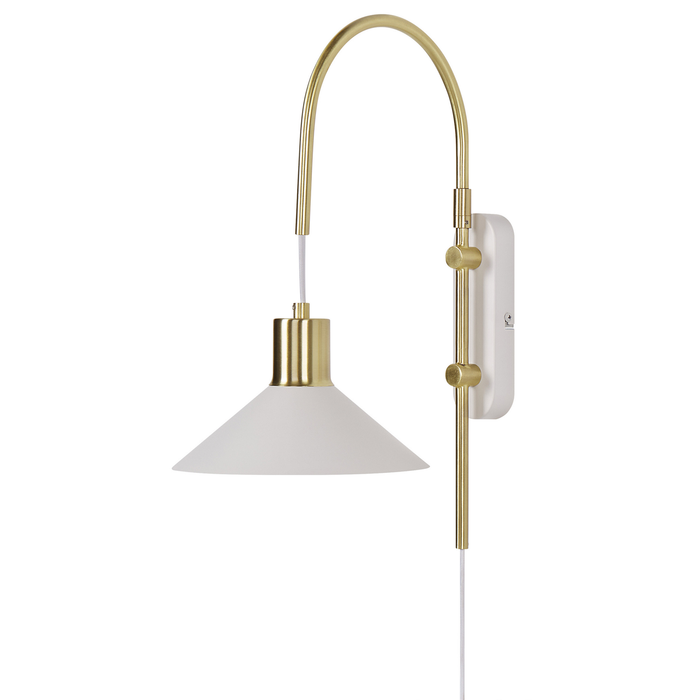 Beliani - SISSA - Wandlamp - Wit - Metaal