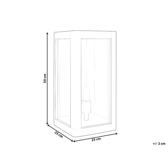 Beliani - KOLIDAM - Tafellamp - Lichte houtkleur - Mangohout