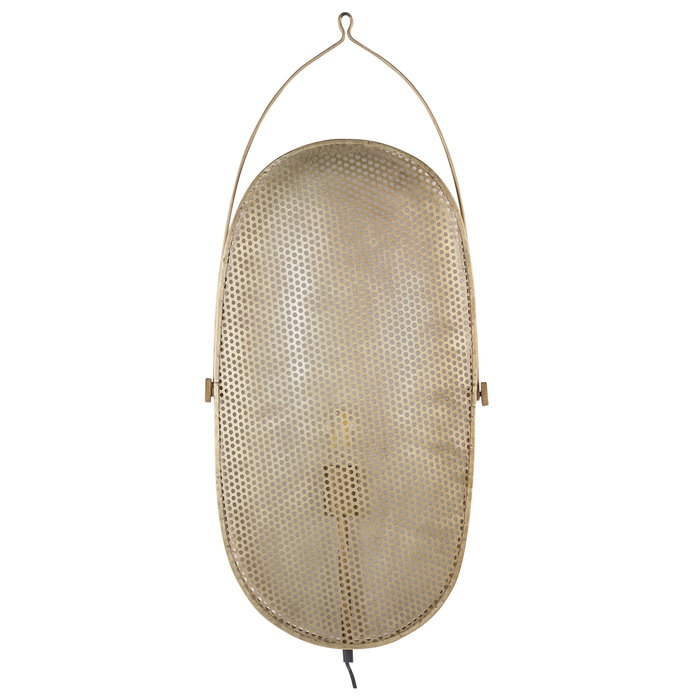 Beliani - KUNTHI - Wandlamp - Messing - Metaal