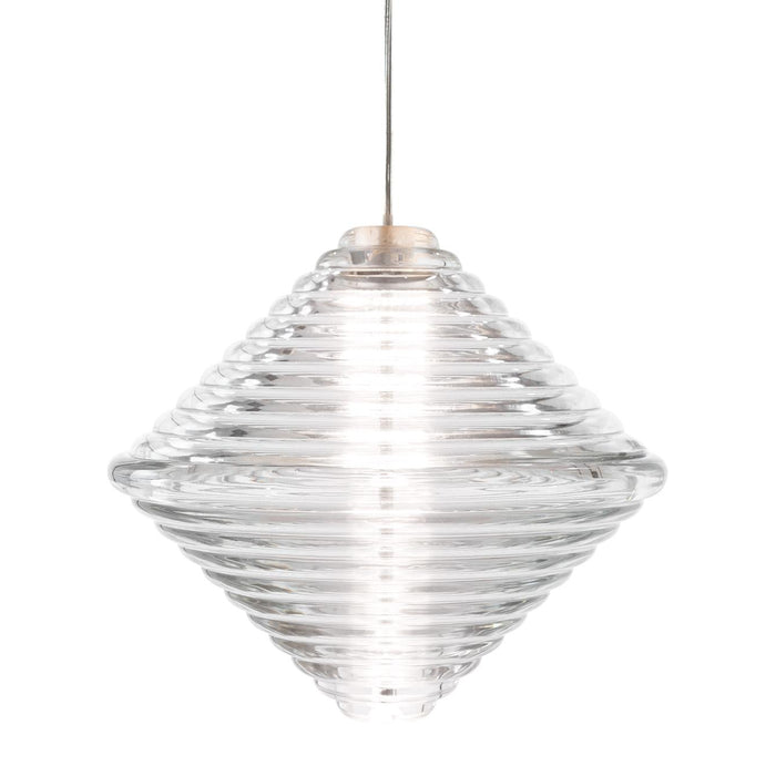Tom Dixon Press Cone hanglamp LED Ø34 transparant