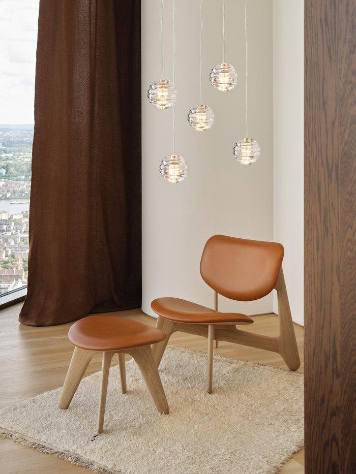 Tom Dixon Press Sphere Mini hanglamp LED Ø14 transparant