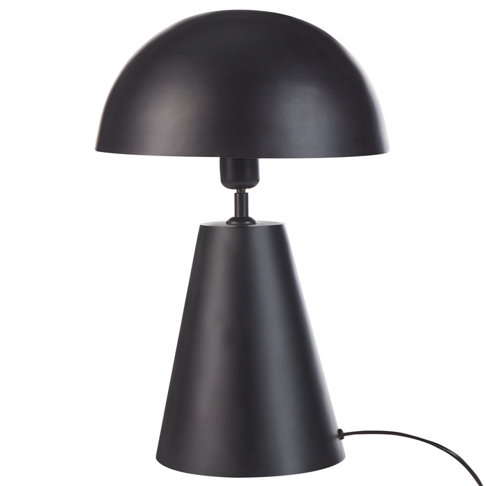 Beliani - PALMIET - Tafellamp - Zwart - Ijzer