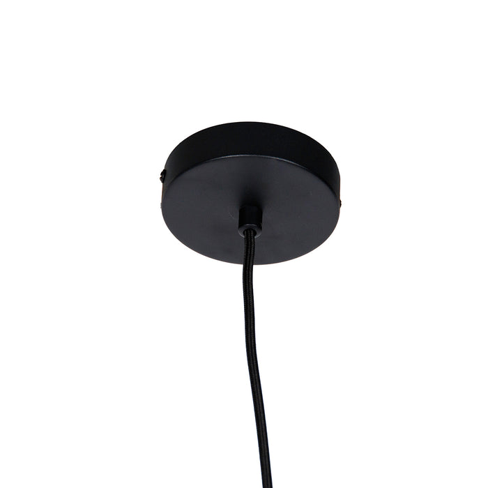 QAZQA Industriële hanglamp zwart incl. LED G220 dimbaar - Facil