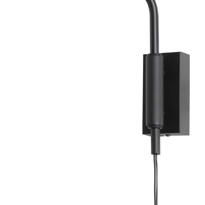 EGLO Matlock Wandlamp - E27 - 25 cm - Grijs|Zwart - Staal