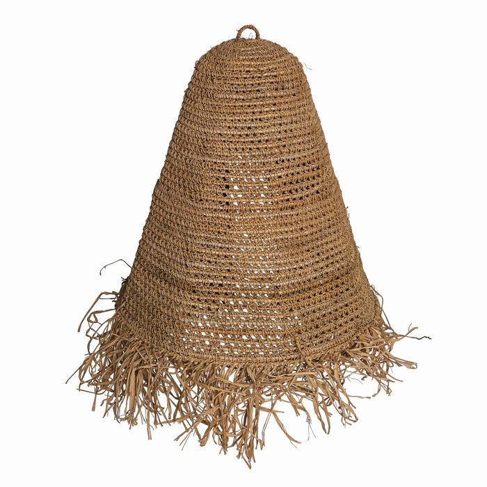 PTMD Kaj Natural woven sisal raffia lampshade