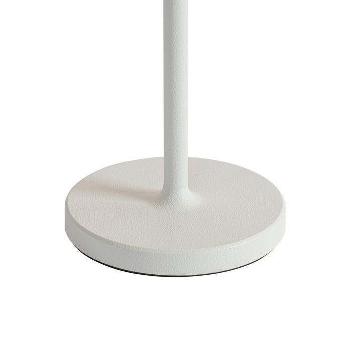 QAZQA Tafellamp mushroom off-white oplaadbaar incl. laadstation -
