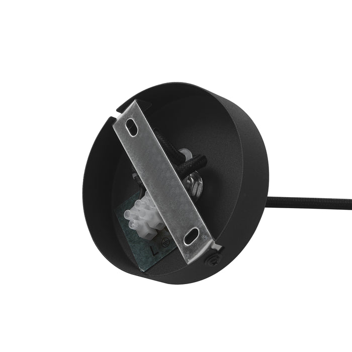 QAZQA Industriële hanglamp goud met mesh - Carcass