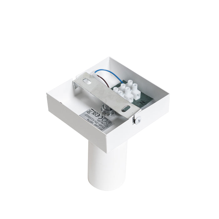 QAZQA Moderne spot wit vierkant - Facil