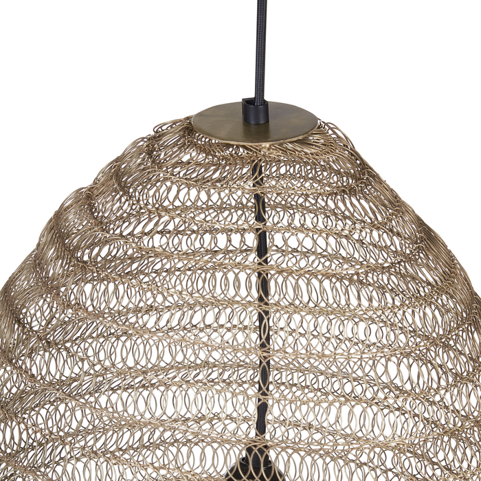 Beliani - PALAR - Hanglamp - Koper - Metaal