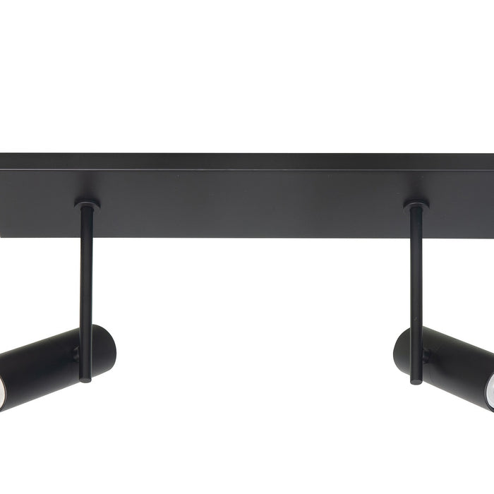 Highlight Spot Trend Zwart Mini GU-10 Ø 35mm 2 Lichts Balk