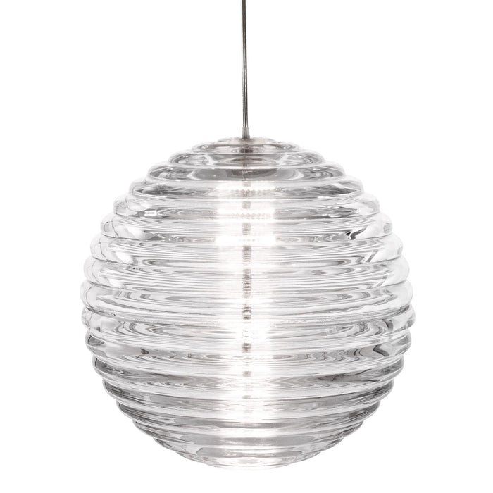 Tom Dixon Press Sphere hanglamp LED Ø30 transparant