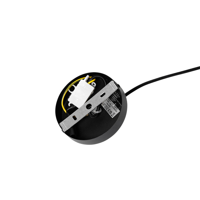 QAZQA Design hanglamp zwart met goud glas - Bert