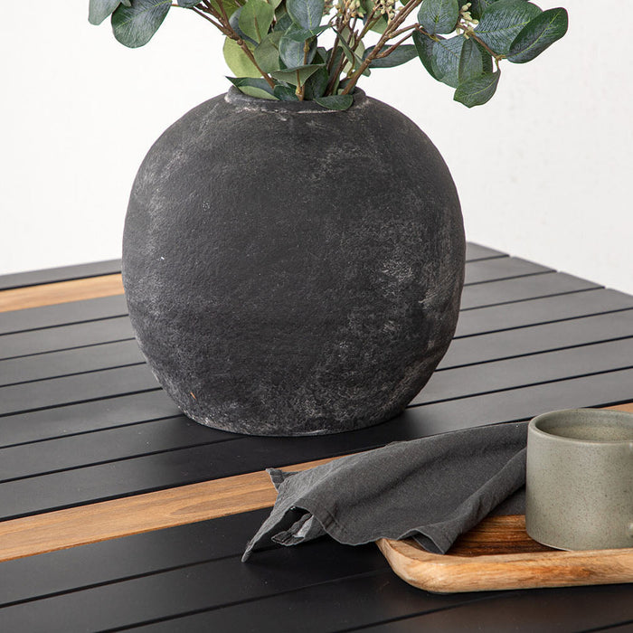 Rebellenclub Ferna Tuintafel - 150 x 90cm - Zwart