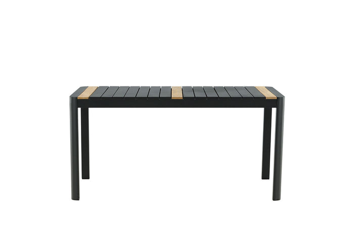 Rebellenclub Ferna Tuintafel - 150 x 90cm - Zwart