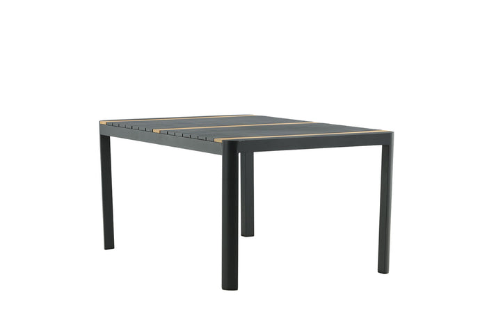 Rebellenclub Ferna Tuintafel - 150 x 90cm - Zwart
