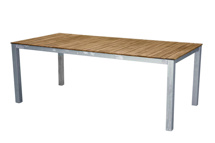 Rebellenclub Eski Tuintafel - 200 x 100cm - Naturel Hout