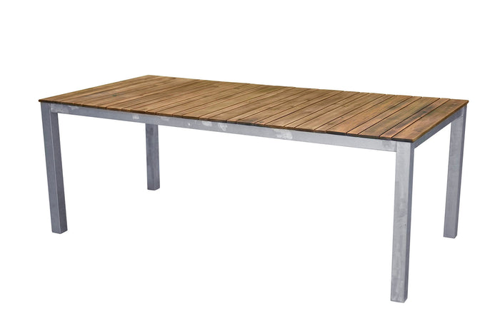 Rebellenclub Eski Tuintafel - 200 x 100cm - Naturel Hout