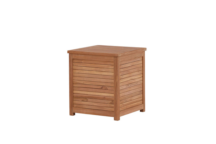 Rebellenclub Halon Kussen Opbergbox - 53 x 53cm - Naturel Hout