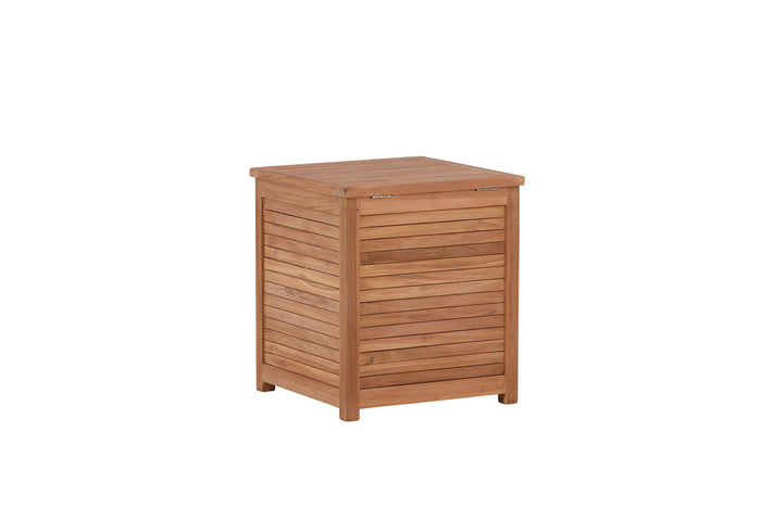 Rebellenclub Halon Kussen Opbergbox - 53 x 53cm - Naturel Hout