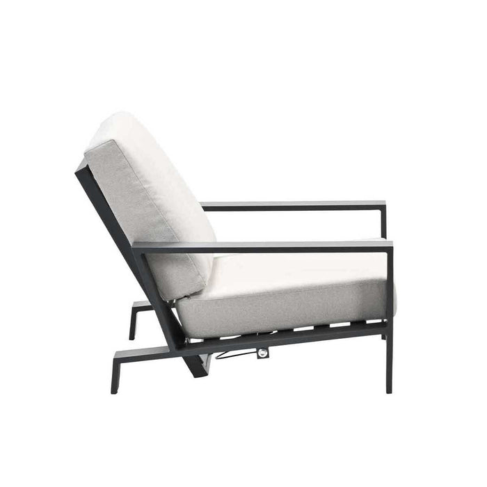 Lincoln verstelbare fauteuil - carbon black - desert sand