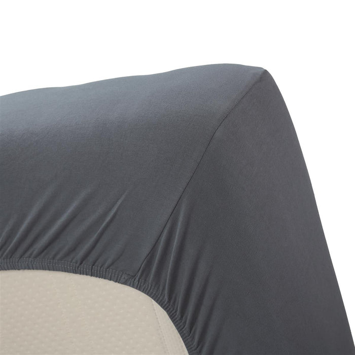 Beddinghouse Jersey Lycra - Hoeslaken - 180x200/220 - Koel grijs