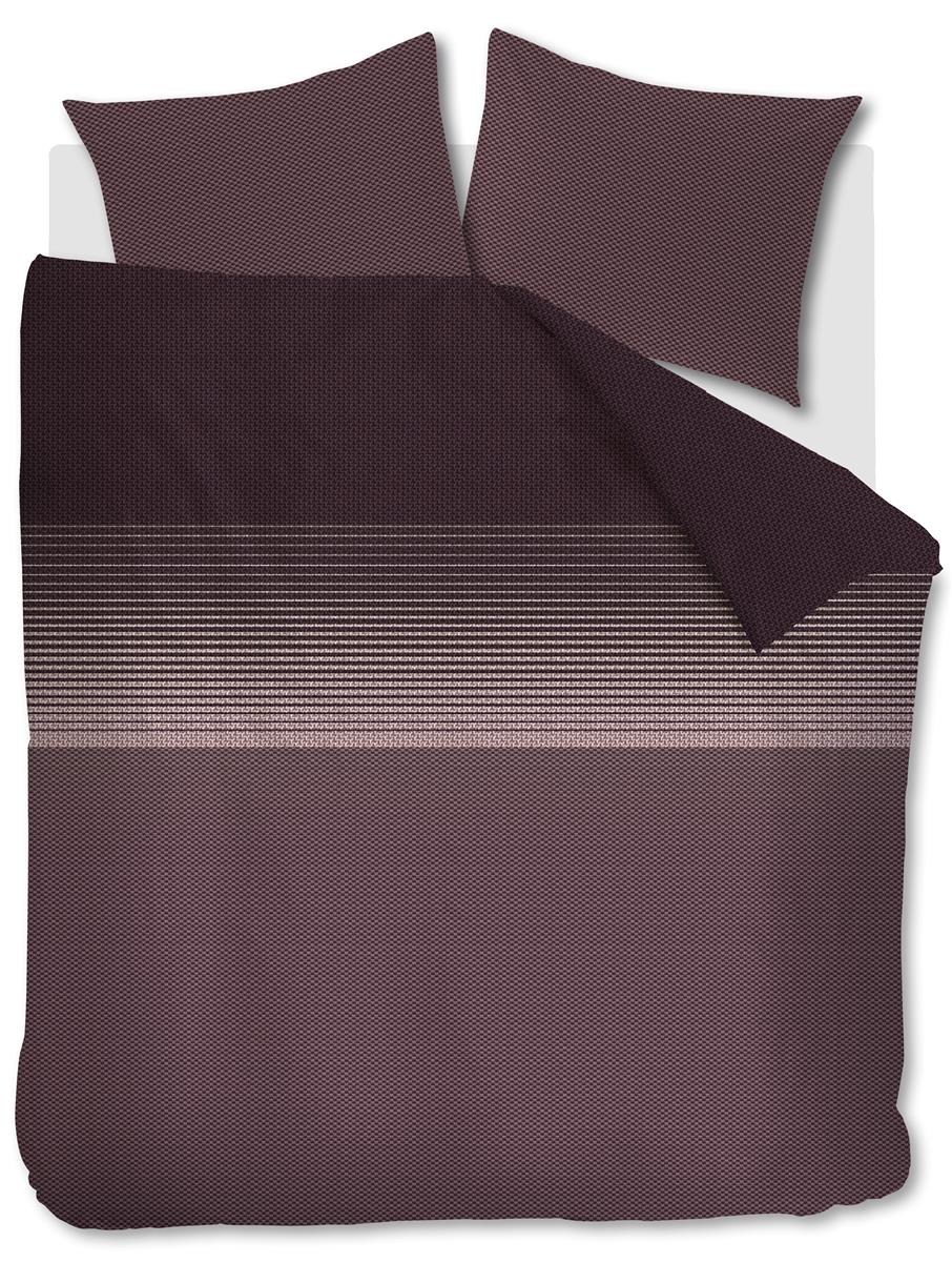 Beddinghouse Demi  Dekbedovertrek - 240x200/220 - Donker Rood