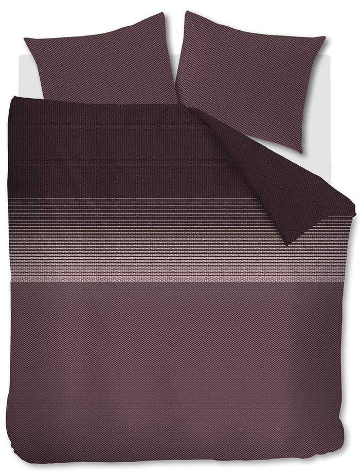 Beddinghouse Demi  Dekbedovertrek - 240x200/220 - Donker Rood