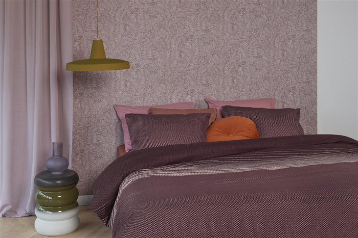 Beddinghouse Demi  Dekbedovertrek - 240x200/220 - Donker Rood