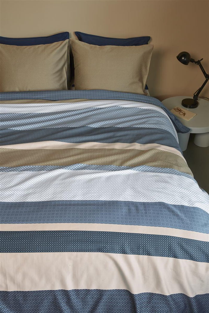 Beddinghouse Ines  Dekbedovertrek - 240x200/220 - Blauw
