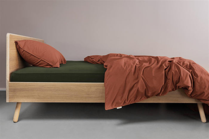 Beddinghouse Jersey - Topper Hoeslaken - 140x200/220 - Donker Groen