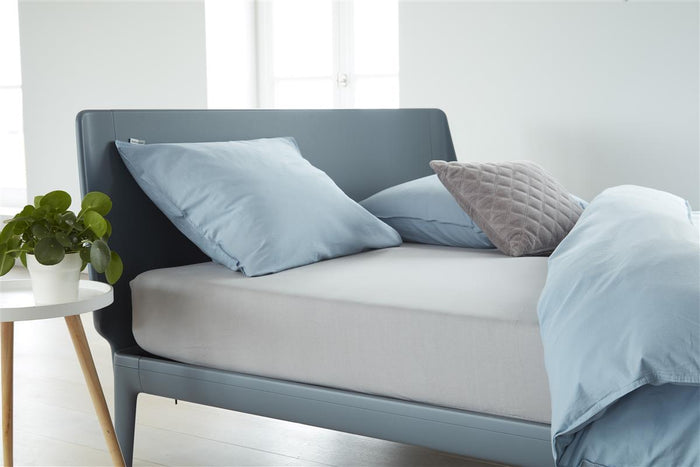 Beddinghouse Jersey - Topper Hoeslaken - 120x200/220 - Licht grijs