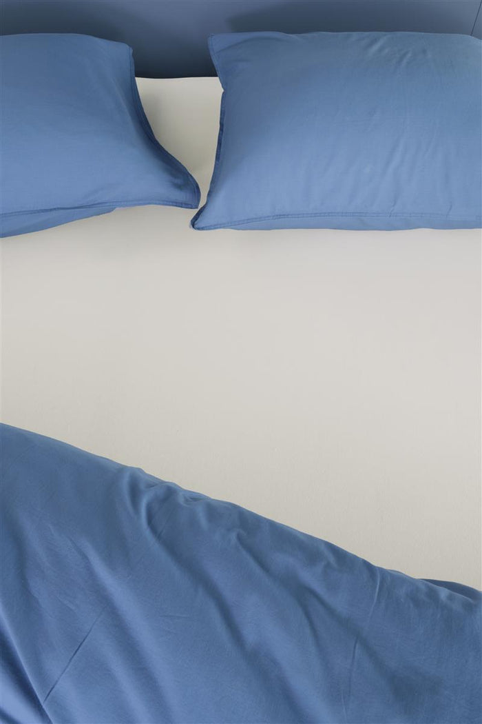 Beddinghouse Jersey Lycra - Hoeslaken - 180x200/220 - Gebroken wit