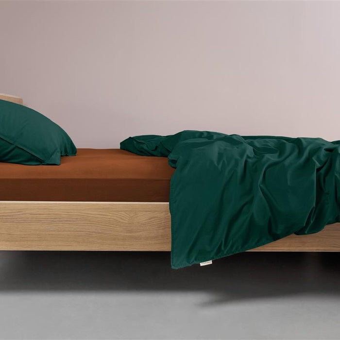 Beddinghouse Jersey - Topper Hoeslaken - 90x200/220 - Steenrood