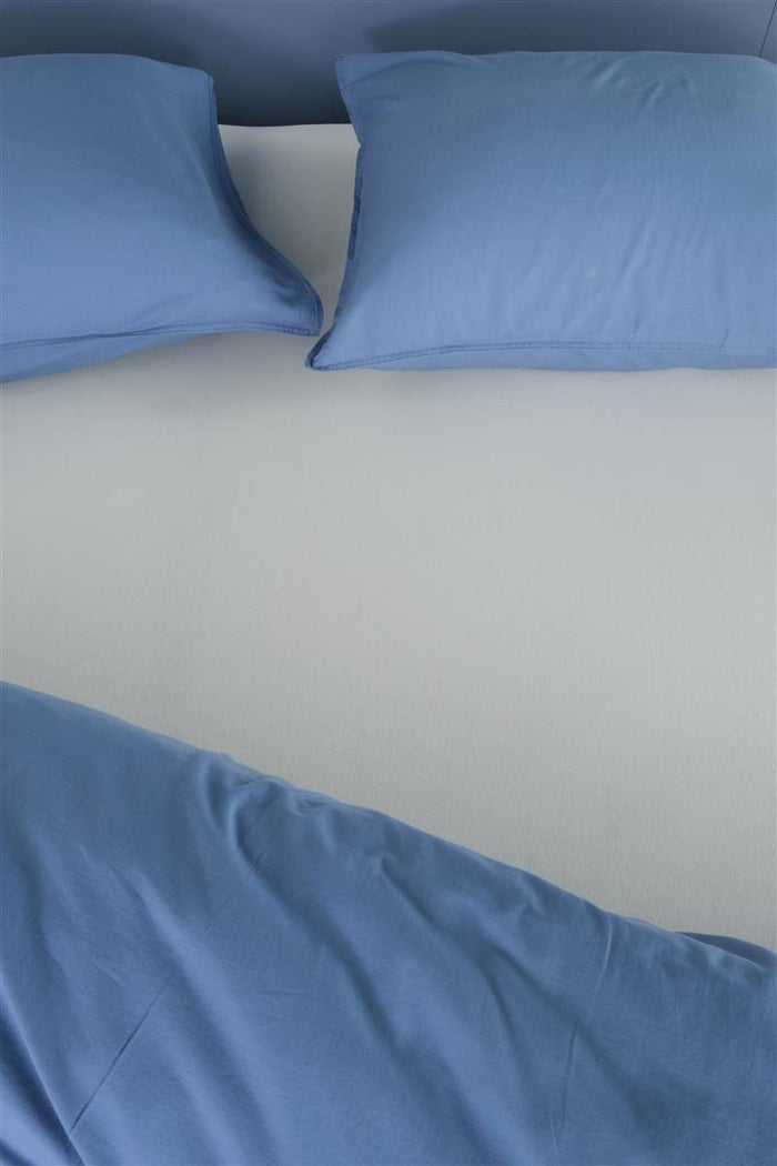 Beddinghouse Jersey - Topper Hoeslaken - 70/80x200/220 - Gebroken wit