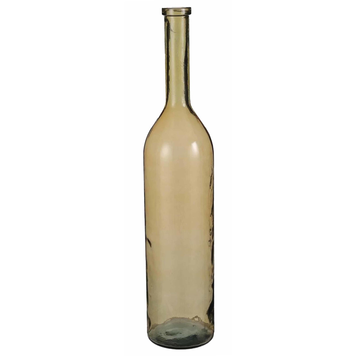 Mica Decorations Rioja Glazen Fles - H100 x Ø21 cm - Oker