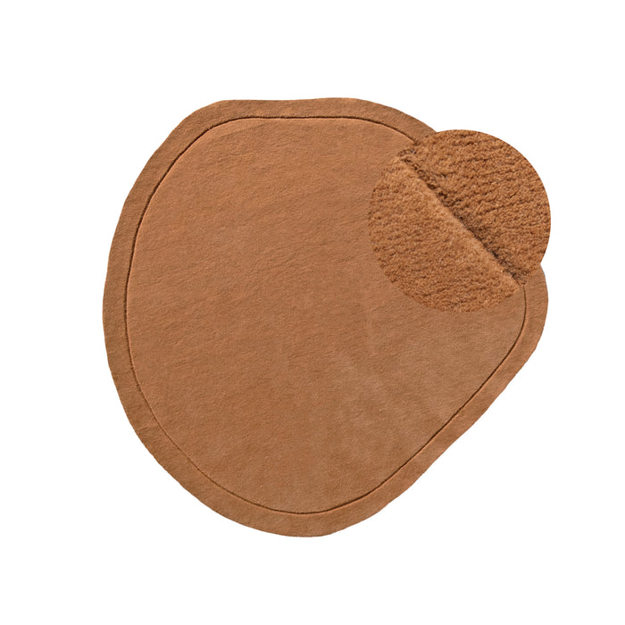 by fonQ Pebble Vloerkleed Ø 200 cm - Terra