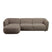 by fonQ Soft Hoekbank met Chaise Longue Links - Bouclé - Taupe