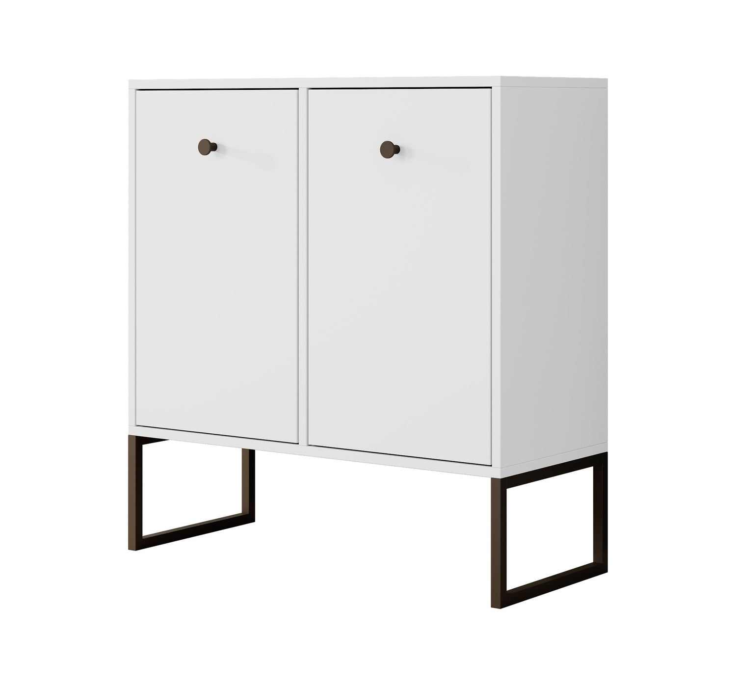 Meubella Dressoir Lyndall - Wit - 77 cm