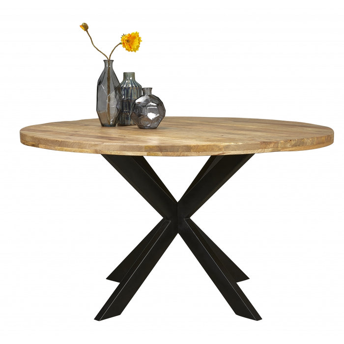 Eettafel Bemmel - Hout - Mango|Hout - Naturel - Hout