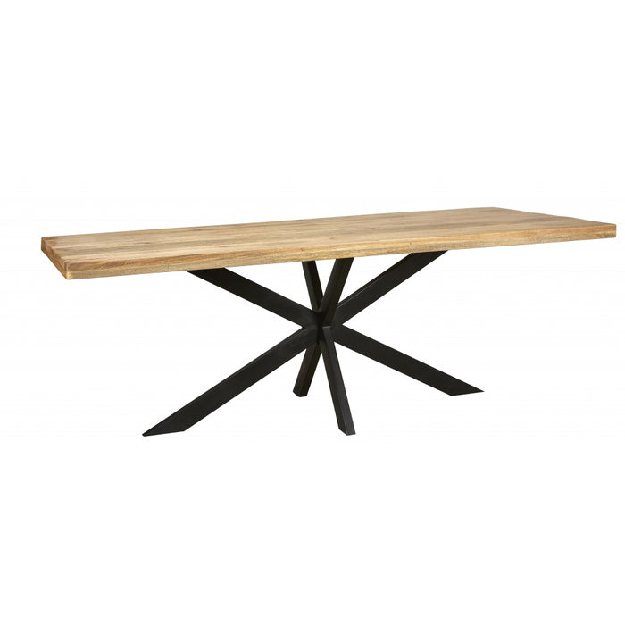 Eettafel Bemmel - Hout - Mango|Hout - Naturel - Hout