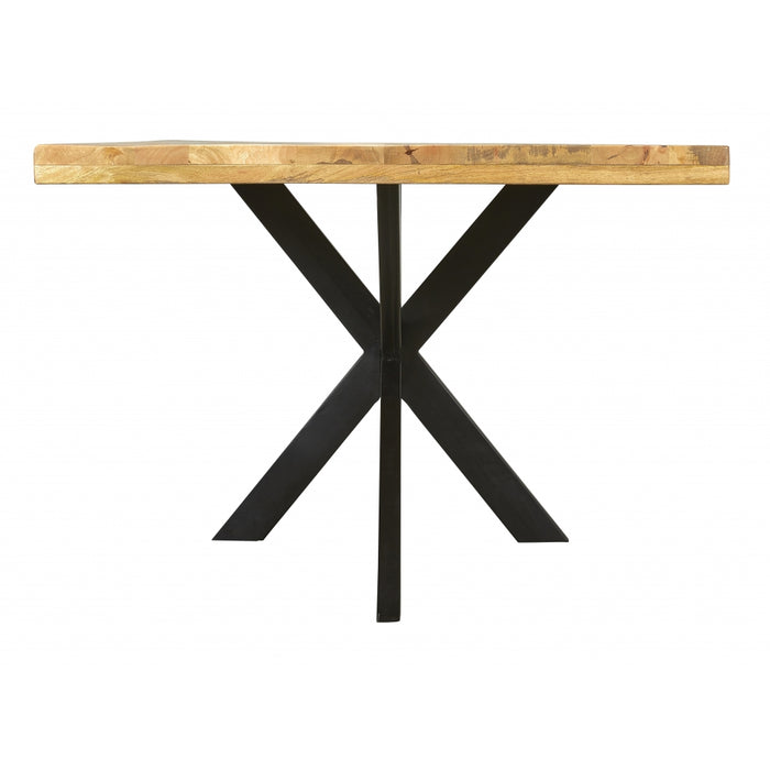 Eettafel Bemmel - Hout - Mango|Hout - Naturel - Hout