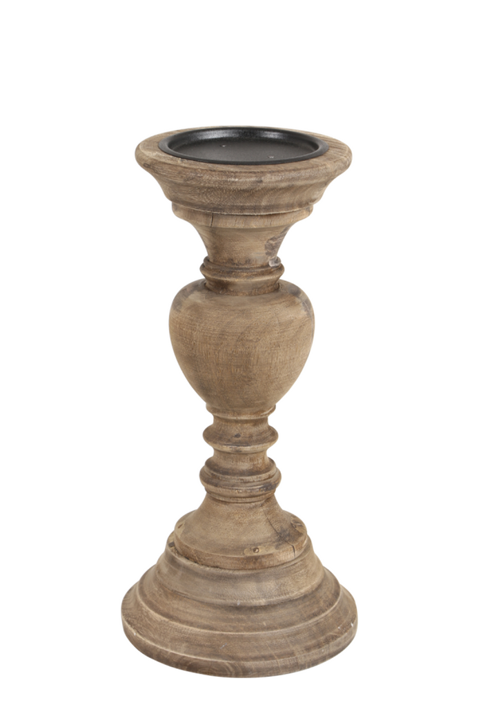 Light & Living - Kandelaar RAVENNA - Ø13x27cm - Bruin