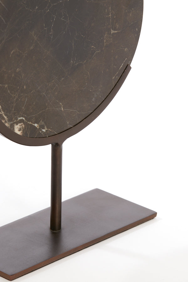 Light & Living - Ornament MORENO - 25.5x10x38.5cm - Bruin