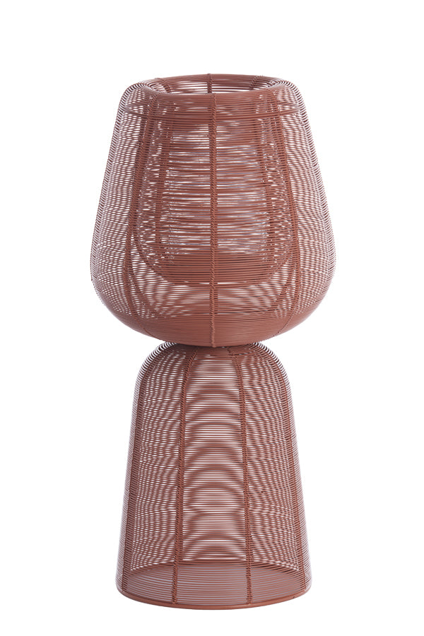 Light & Living - Windlicht FELLINI - Ø25x52.5cm - Roze