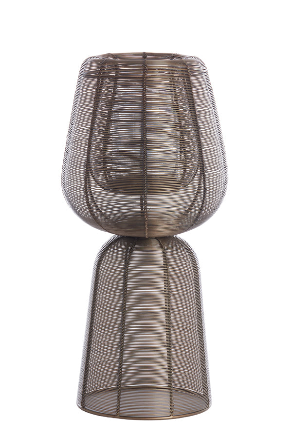 Light & Living - Windlicht FELLINI - Ø25x52.5cm - Brons