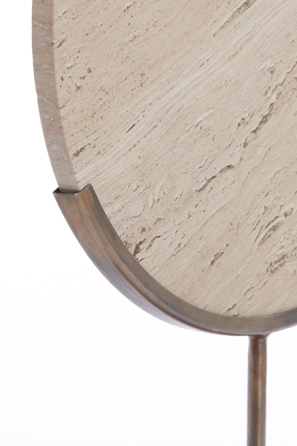 Light & Living - Ornament MORENO - 25.5x10x38.5cm - Bruin